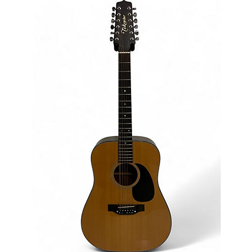 Takamine Used Takamine F385 Natural 12 String Acoustic Guitar Natural