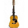 Used Takamine F400 Natural 12 String Acoustic Guitar Natural