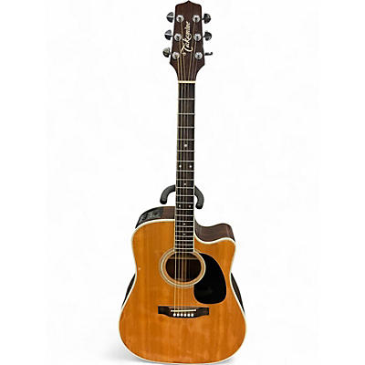 Used Takamine FP-360SC Natural Acoustic Electric Guitar