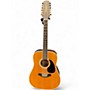 Used Takamine FP-400S Natural 12 String Acoustic Electric Guitar Natural