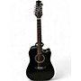 Used Takamine G SERIES GC30CE 12 Black 12 String Acoustic Electric Guitar Black