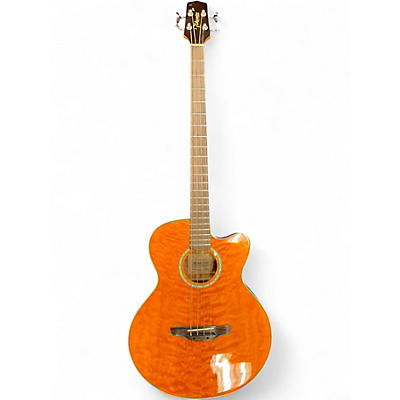 Used Takamine G SERIES  Orange Acoustic Bass Guitar
