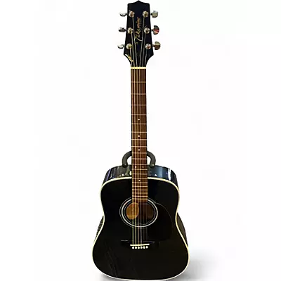 Used Takamine G330sb Black Acoustic Guitar