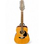 Used Takamine G335 12 String Natural 12 String Acoustic Guitar Natural