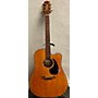 Used Takamine G340SC Natural Acoustic Guitar Natural