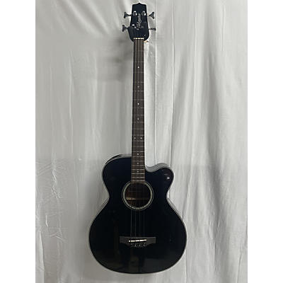 Takamine Used Takamine GB30CE Black Acoustic Bass Guitar