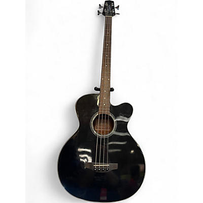 Used Takamine GB30CE Black Acoustic Bass Guitar