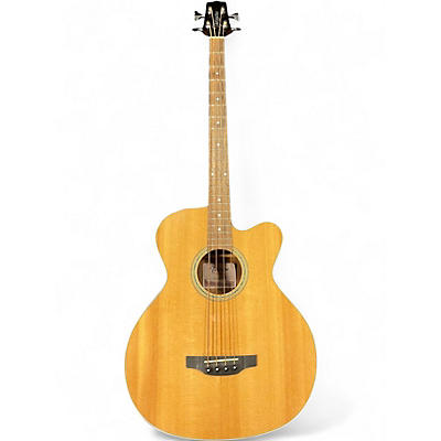 Used Takamine GB30CE Natural Acoustic Bass Guitar