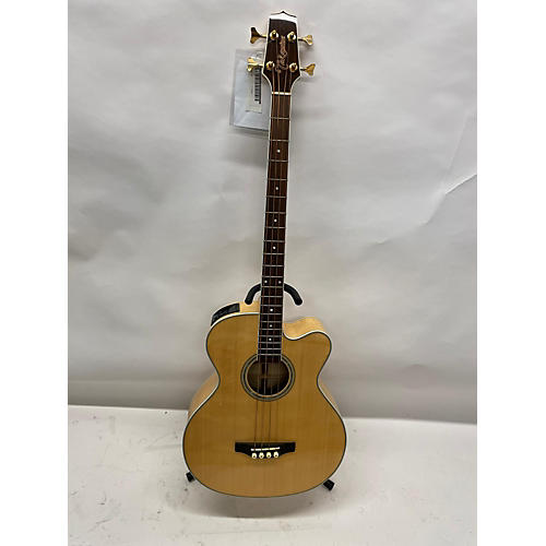 Takamine Used Takamine GB72CE Natural Acoustic Bass Guitar Natural