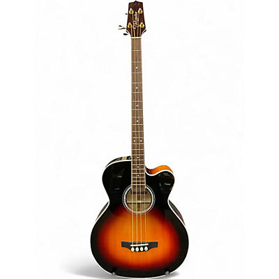 Used Takamine GB72CE Sunburst Acoustic Bass Guitar