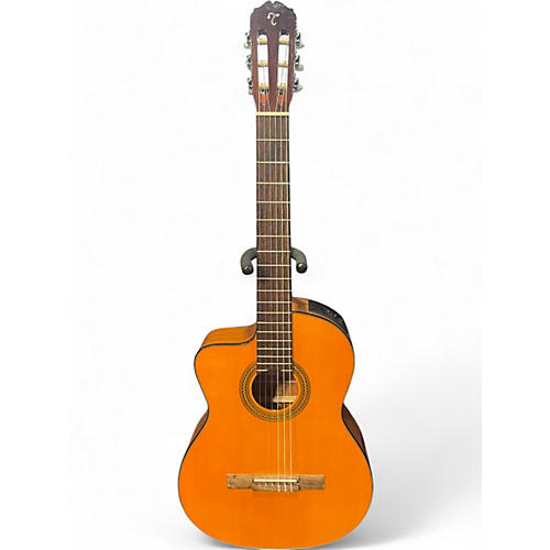 Used Takamine GC1CELH Natural Acoustic Electric Guitar Natural