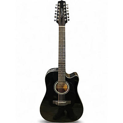 Used Takamine GC30CE-12 BLACK 12 String Acoustic Electric Guitar