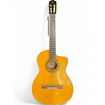 Used Takamine GC5CE Natural Classical Acoustic Electric Guitar