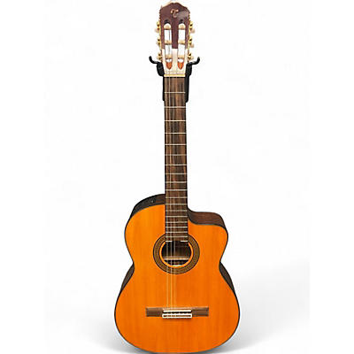Used Takamine GC5CE Natural Classical Acoustic Electric Guitar