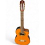 Used Takamine GC60CE Natural Classical Acoustic Electric Guitar Natural