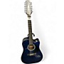 Used Takamine GD30CE-12 Blue 12 String Acoustic Electric Guitar Blue