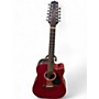 Used Takamine Used Takamine GD30CE 12-String Acoustic Wine Red 12 String Acoustic Electric Guitar Wine Red