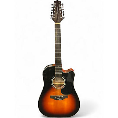 Used Takamine GD30CE-12 Tobacco Sunburst 12 String Acoustic Electric Guitar