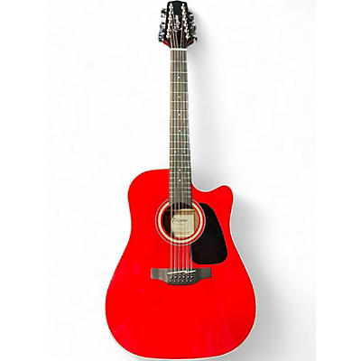 Used Takamine GD30CE-12 Wine Red 12 String Acoustic Electric Guitar