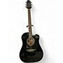 Used Takamine GD30CE Black Acoustic Electric Guitar Black