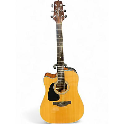 Used Takamine GD30CE Left Handed Natural Acoustic Electric Guitar