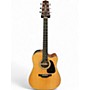 Used Takamine GD30CE Natural Acoustic Electric Guitar Natural