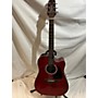 Used Takamine Used Takamine GD30CE Red Acoustic Electric Guitar Red