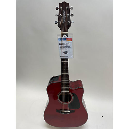 Takamine Used Takamine GD30CE Red Acoustic Electric Guitar Red