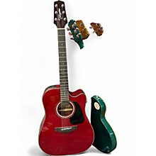 Used Takamine GD30CE Wine Red Acoustic Electric Guitar