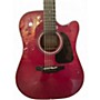 Used Takamine GD30CE Wine Red Acoustic Electric Guitar Wine Red