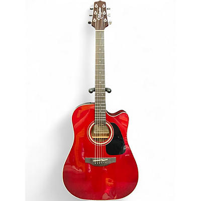 Used Takamine GD30CE Wine Red Acoustic Electric Guitar