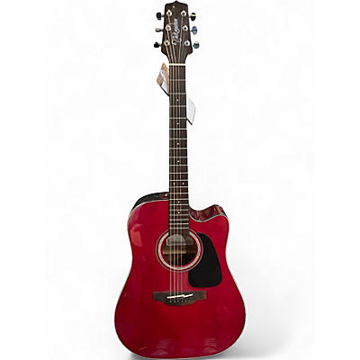 Used Takamine GD30CE Wine Red Acoustic Electric Guitar
