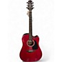 Used Takamine GD30CE Wine Red Acoustic Electric Guitar Wine Red