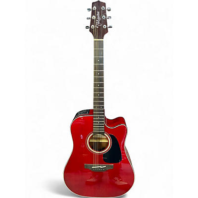 Used Takamine GD30CE Wine Red Acoustic Electric Guitar