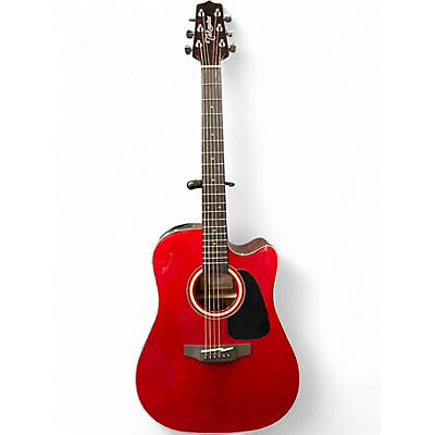 Used Takamine GD30CE Wine Red Acoustic Electric Guitar