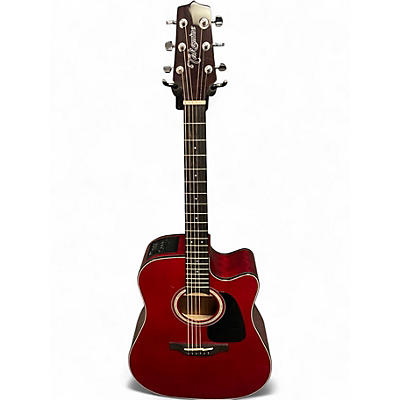 Used Takamine GD30CE Wine Red Acoustic Electric Guitar