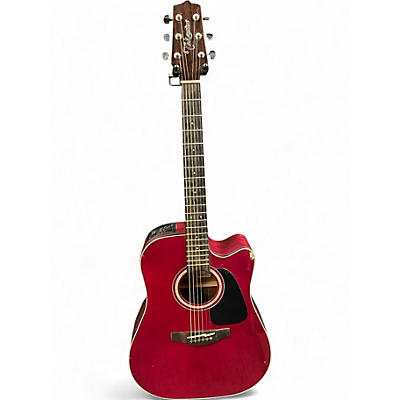 Used Takamine GD30CE Wine Red Acoustic Electric Guitar