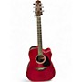 Used Takamine GD30CE Wine Red Acoustic Electric Guitar Wine Red