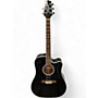 Used Takamine Used Takamine GD34CE Black Acoustic Electric Guitar Black