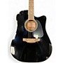 Used Takamine GD34CE Black Acoustic Electric Guitar Black