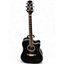 Used Takamine GD34CE Black Acoustic Electric Guitar Black