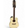 Used Takamine GD35CE-12 Pearl White 12 String Acoustic Guitar Pearl White