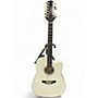 Used Takamine GD37CE Pearl White Acoustic Electric Guitar Pearl White