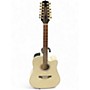 Used Takamine GD37CE12PW Polar White 12 String Acoustic Electric Guitar Polar White