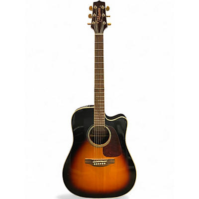 Used Takamine GD71CE 2 Color Sunburst Acoustic Electric Guitar