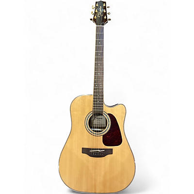 Used Takamine GD90CE Natural Acoustic Electric Guitar