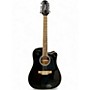 Used Takamine GDS38CE-BLK Black 12 String Acoustic Electric Guitar Black