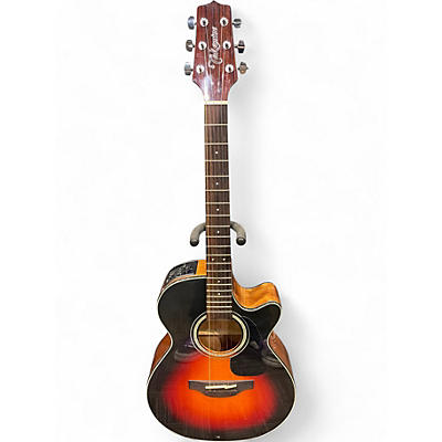 Used Takamine GF30CE 3 Color Sunburst Acoustic Guitar