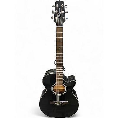 Takamine Used Takamine GF30CE Black Acoustic Guitar