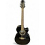 Used Takamine GF30CE Black Acoustic Guitar Black